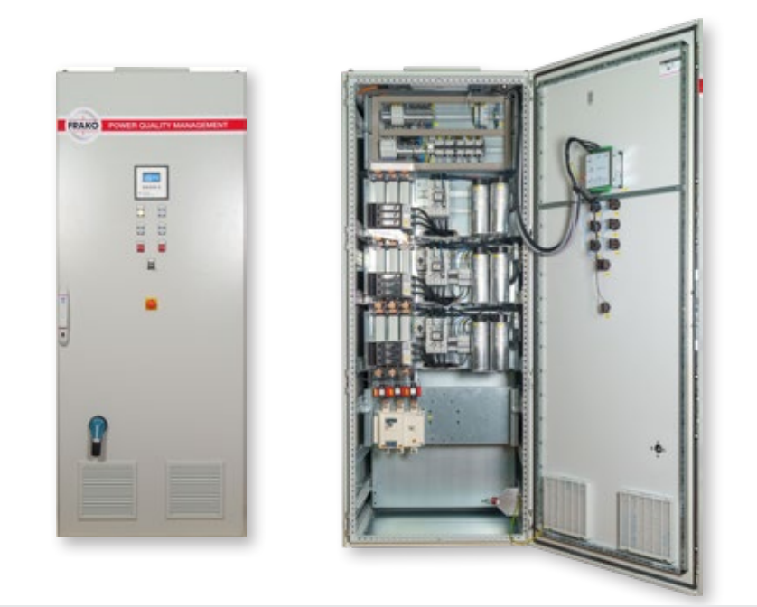 Automatic power factor correction panel