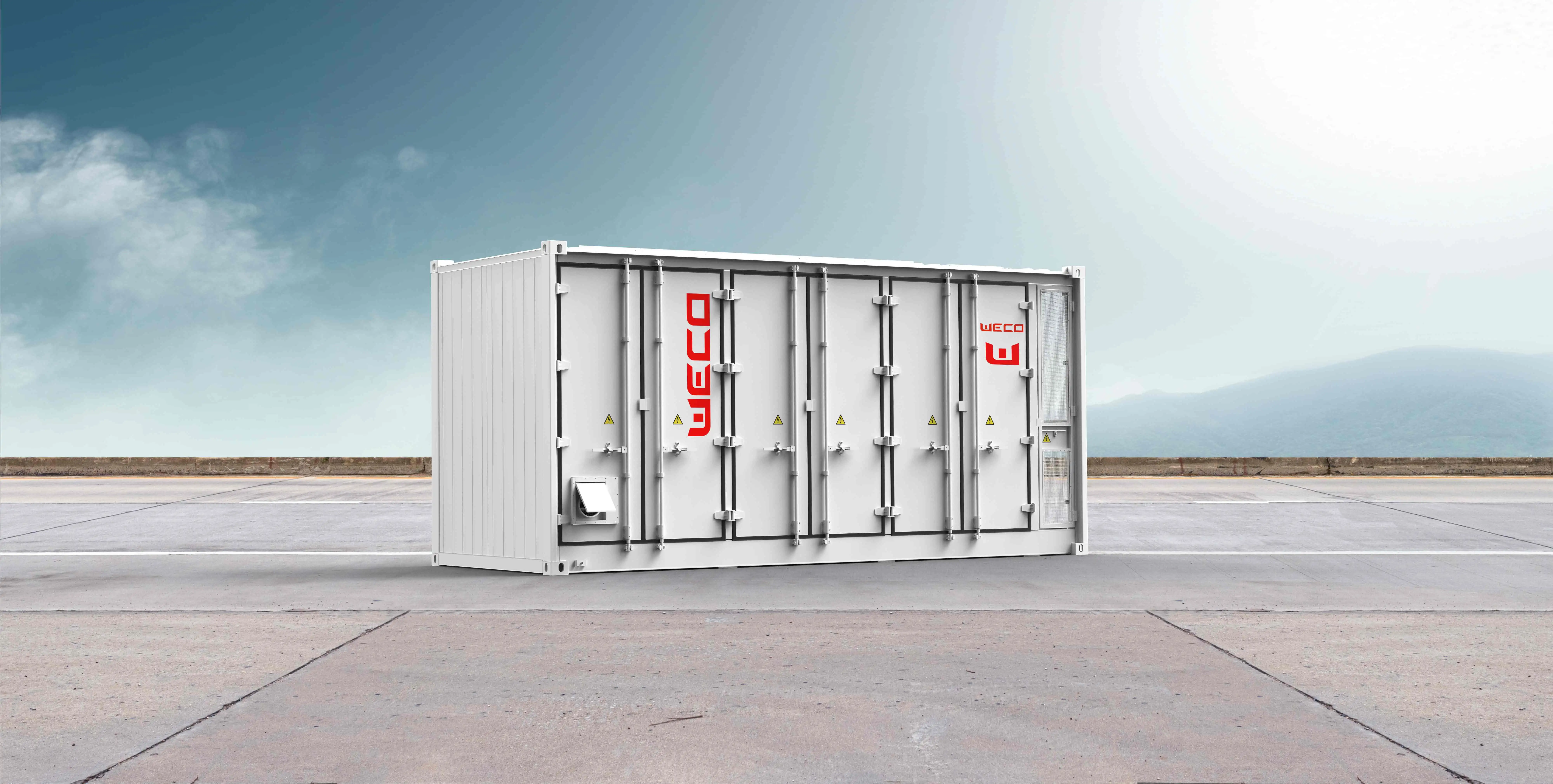 WECO Utility-scale battery container system